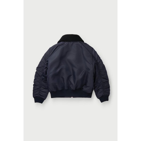 [여주점] [이로] 여성 JOLINE 퍼 카라 사틴 봄버 자켓 IOUAW25103NYX