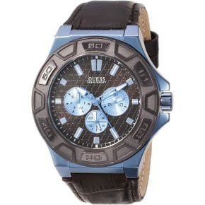 일본 게스 시계 남성 Guess W0674G5 Mens Wrist워치 블랙 Dial color 워치 쿼츠 Daydate 레더 스