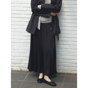 Fluid Jersey Long Skirt