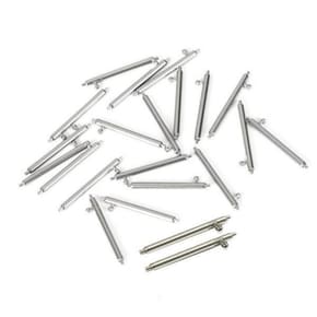 실버 1.8mm 1개입 손목 시계 퀵 릴리즈 스프링바 사계줄 밴드 고정 연결핀 부품 러그핀 교체핀 수리용