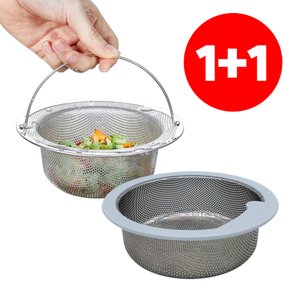 1+1 스텐 304 싱크대 배수구 거름망