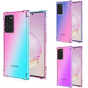 갤럭시 노트20/울트라/노트10/플러스/노트9/S21/S20/+/S10/S9 그라데이션 에어백 컬러 젤리 휴대폰 케이스