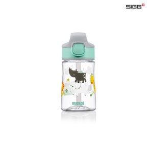 지그 미라클 트라이탄 키즈 워터 보틀 350ml 정글 프렌드