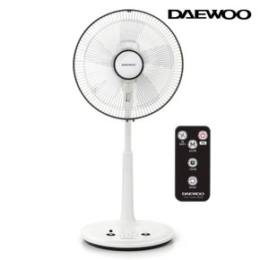 대우 초미세풍 발터치 리모컨 선풍기 DEF-W140F