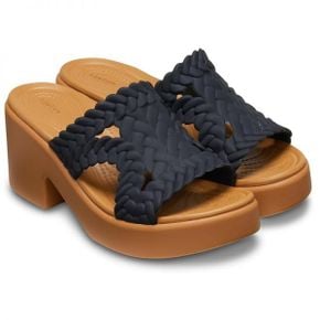 4518969 Crocs Brooklyn Woven Slide Heels