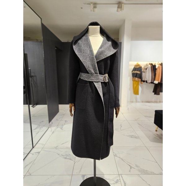 [여주점] 울소재 후드 코트 J244MSG404