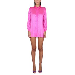 [해외배송] 23 S/S RS23-091T_PINK 셀프 포트레이트 셔츠 WITH 크리스탈 B0040207194