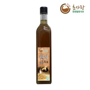 현미흑초 500ml 흑초 천연발효식초 발효식초 현미식초