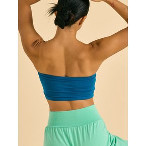 Namaste short tube top (Blue)