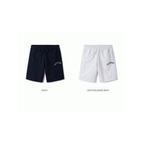 공용 레터 패치 반바지   Letter Patch Half Pants WHTME2421U_P359796251