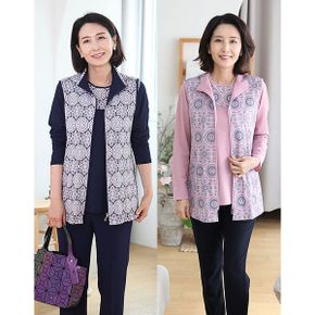 SET3213 2동글꽃 쿨베스트 앙상블SET 50대 엄마옷_P417634416