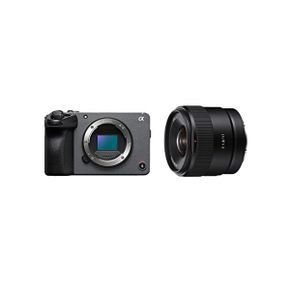 일본 소니 브이로그 카메라 FX30B Wide Angle Monofocal Lens SEL11F18 Set For selfie and supe