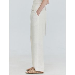 Easy Wide Pants_Cream