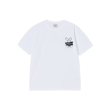 아크메드라비 아트웍-반팔-뉴스페이퍼레빗NEWSPAPER RABBIT SHORT SLEEVE T-SHIRT