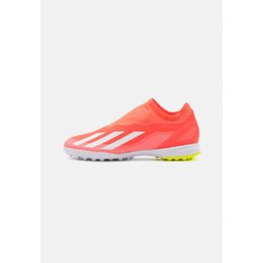 4726844 Adidas X CRAZYFAST LEAGUE LACELESS TF - Astro turf trainers solar red/cloud white/