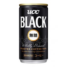 블랙 무가당UCC 블랙 무당 커피 캔 커피 185ml×30개