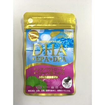  DHA+EPA+DPA+레스베라트롤+은행나무잎 추출물 6개 세트