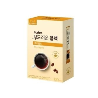  맥심 모카골드 부드러운 블랙커피 아라비카 100T