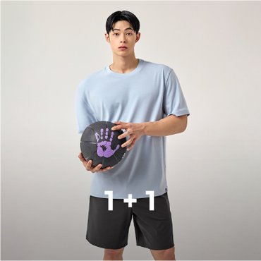 젝시믹스 소프트쿨 베이직 맨즈 숏슬리브 1+1 XMK2TS1101