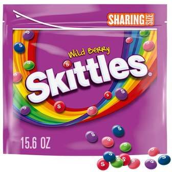  Skittles스키틀즈  와일드  베리  젤리  사탕  쉐어  사이즈  442.3g