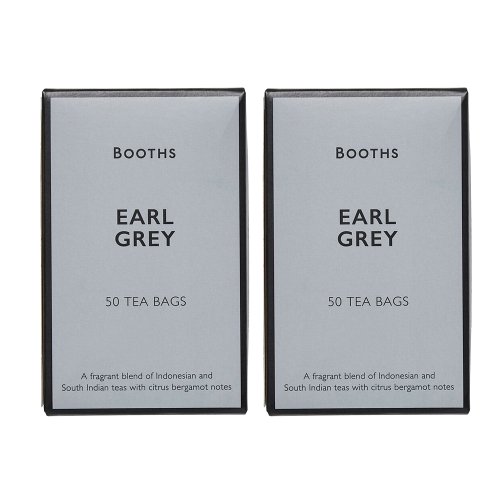 Booths Earl Grey Tea Bags 부스 얼 그레이 티백 영국 직구 125g(50티백) 2팩 - SSG.COM