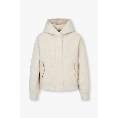 GCUT [지컷24F/W]울 블렌드 후디드 점퍼(7214420201)
