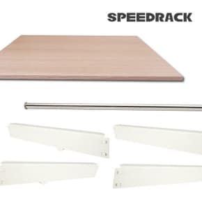 행거 선반 800x400mm 1단 추가 부속
