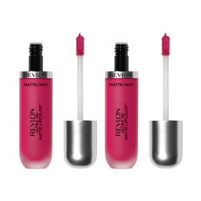 레브론 립스틱 매트 Ultra HD Matte Lipcolor Coral Temptation 615 2팩 Pink