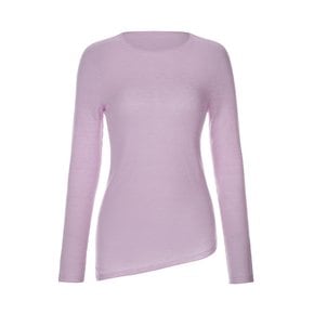 Wholegarment Long Sleeve Knit Violet