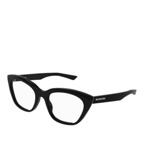 [해외배송] 발렌시아가 로고 캣아이 안경테 BB0219O 001 BLACK BLACK TRANSPARE