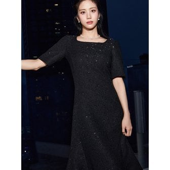 이바나헬싱키 Sunir sequin tweed dress