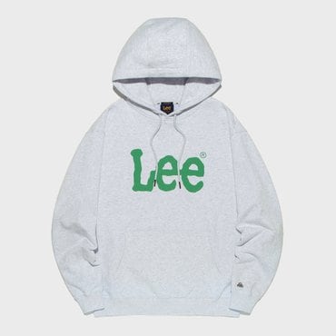 LEE 빅 트위치 로고 후드 라이트 그레이 LE2501HD01LG