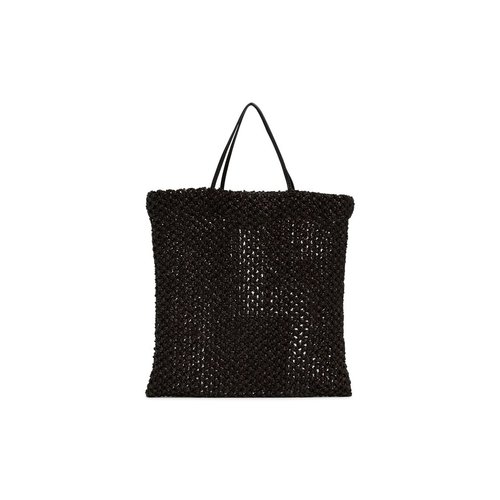 [해외배송] 26 S/S 더 로우 백 INTRECCIATA 인 RAFIA 네라 W2075WL6/BAS B0741937053