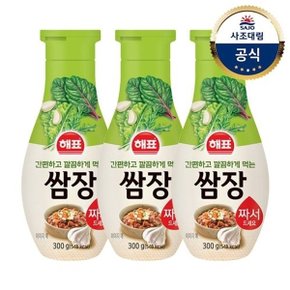 [사조대림] 해표 쌈장 300G x3개 /짜먹는쌈장