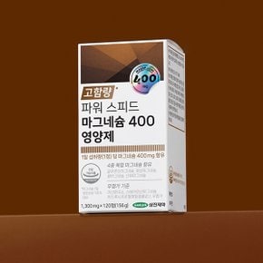 파워 스피드 마그네슘 400 영양제 4병 (480정)