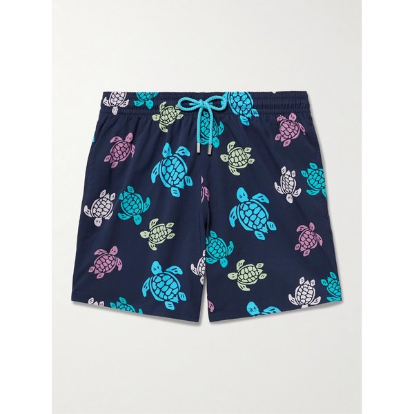 빌보콰 문라이즈 스트레이트 레그 미드 렝스 프린트 스윔 쇼츠 46376663162874781