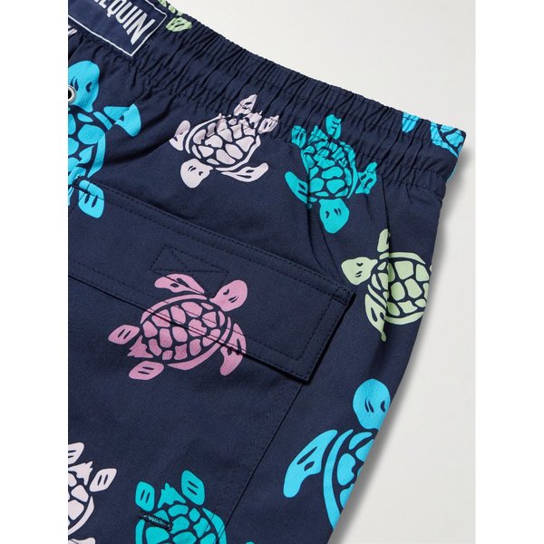 빌보콰 문라이즈 스트레이트 레그 미드 렝스 프린트 스윔 쇼츠 46376663162874781