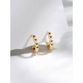 14K 윈썸버블 링 귀걸이