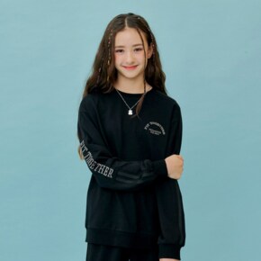 [2color]여아 테이프 포인트 맨투맨 T-shirt