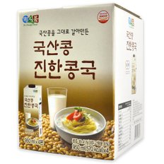 코스트코 정식품 국산콩 진한 콩국 3800ml (950ml x 4본) 콩국물 콩국수