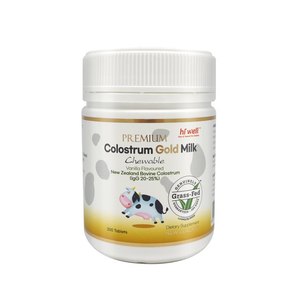 골드 초유 츄어블 200정 뉴질랜드 초유 단백질 Colostrum