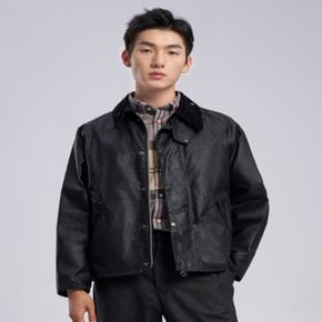 [24FW][Barbour] 남성 블랙 OS Transport 트랜스포트 왁스 자켓(URJU 4F102 BK)