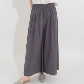 티에르 바스락 와이드 밴딩 팬츠_P432525654