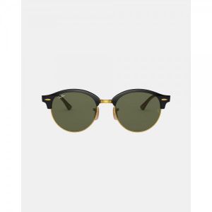 이스퀘어 3372706 Ray-Ban 레이밴 클럽 라운드 RB4246 - 블랙 프레임  그린 렌즈