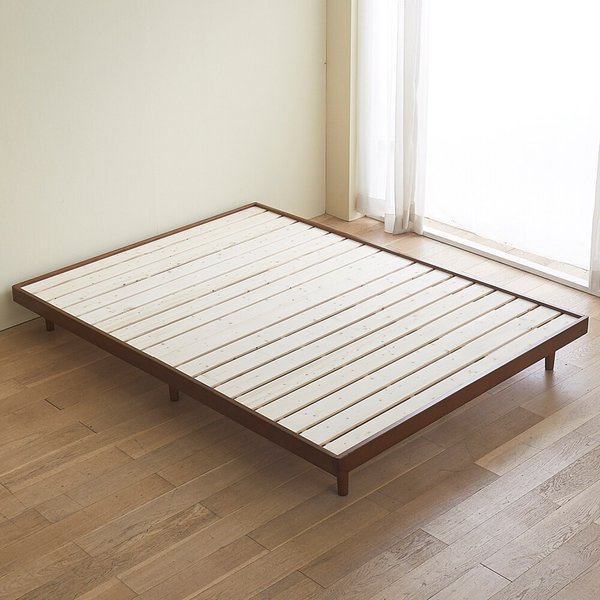 [착불]아이앤 슈엘라 원목 퀸 침대 프레임 OT