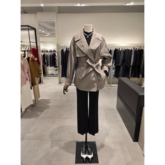지고트 [파주점] 하프 건플랩 벨티드 트렌치 코트 JS3B0TC301