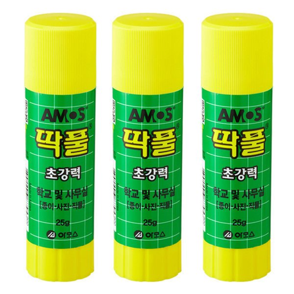 아모스 딱풀 25g 3개 - SSG.COM