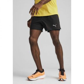 4804400 Puma 2-IN-1 - Sports shorts black