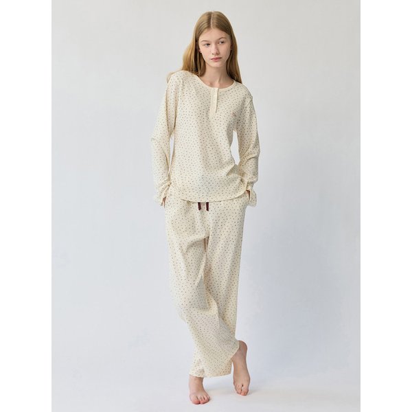 달리아 와플 여성 잠옷세트