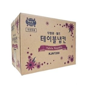 국내산 광진 테이블냅킨 7200매100밴드 72매